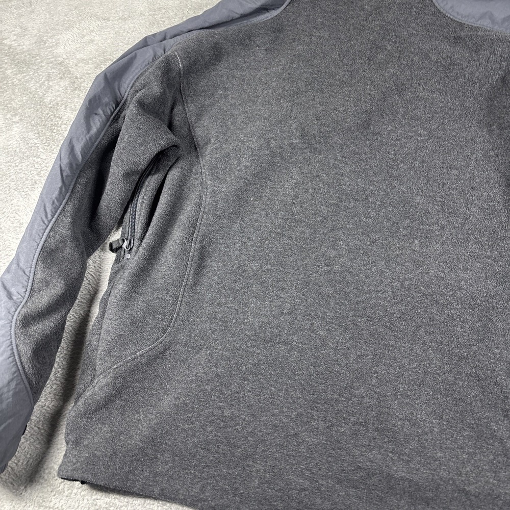 Columbia Sportswear Interchange Jacket Gray Fleece Lined Men's Size Large - Picture 12 of 13